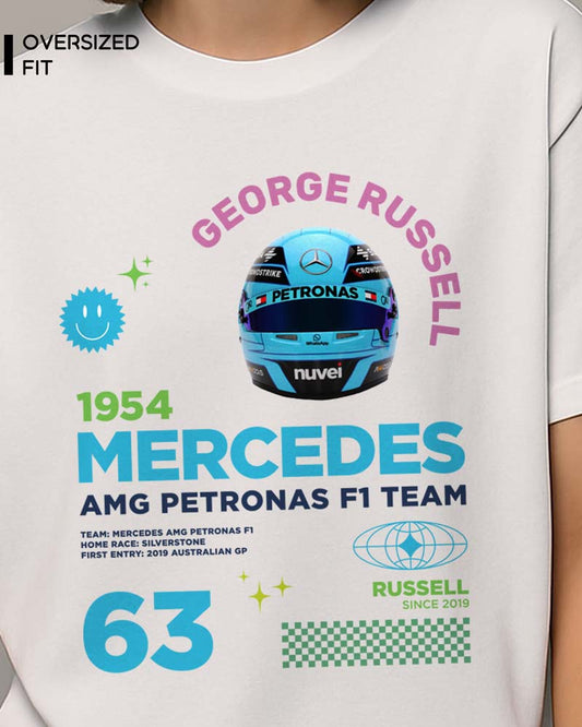 GEORGE RUSSELL HELMET T-SHIRT For Women