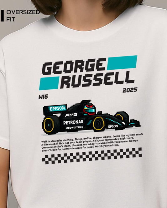 RUSSELL PIXEL DESIGN T-SHIRT For Women