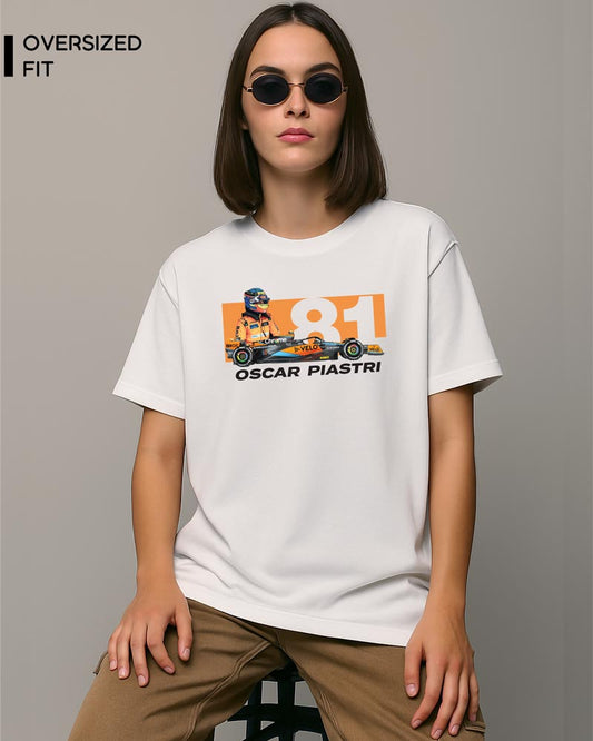 PIASTRI F1 CAR T-SHIRT For Women