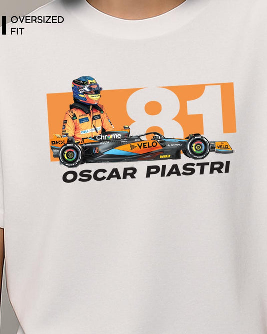 PIASTRI F1 CAR T-SHIRT For Women