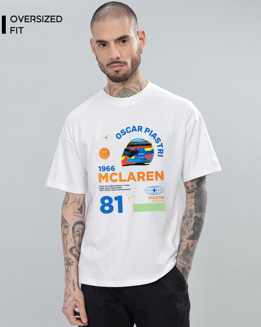 OSCAR PIASTRI HELMET T-SHIRT For Men