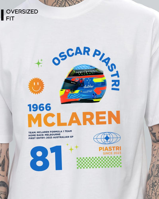 OSCAR PIASTRI HELMET T-SHIRT For Men