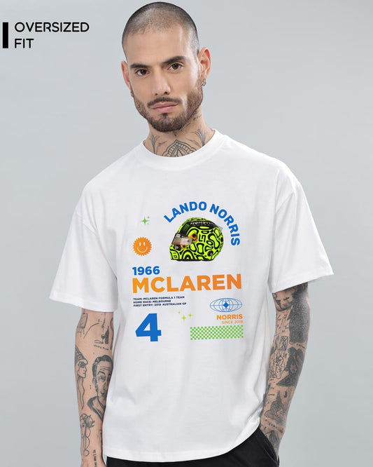 LANDO NORRIS HELMET T-SHIRT For Men