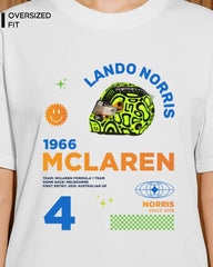 LANDO NORRIS HELMET T-SHIRT For Women