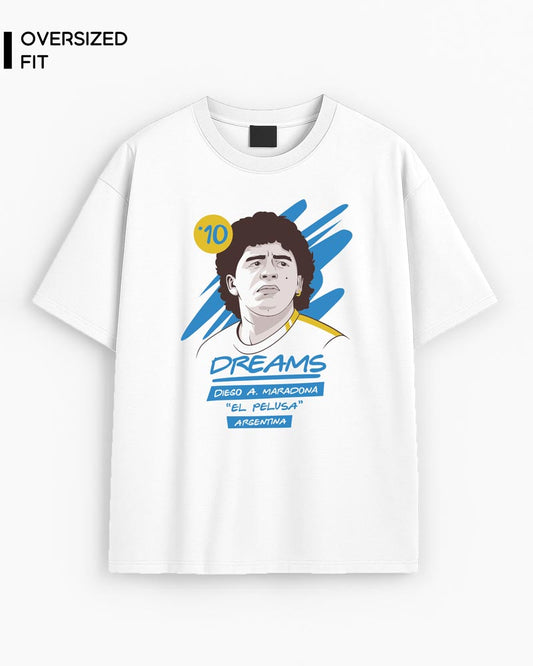 MARADONA POSTER T-SHIRT For Men