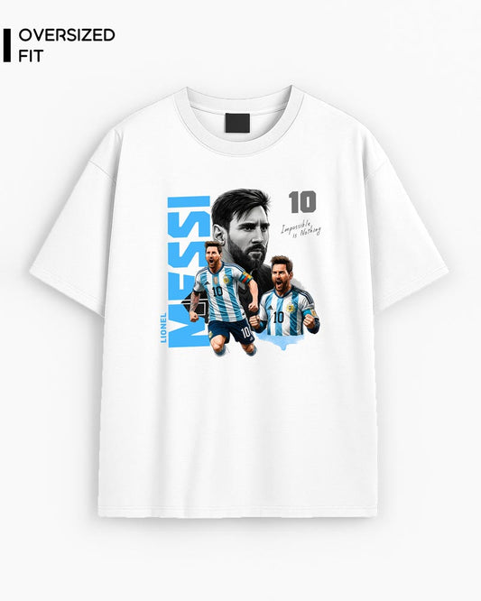 MESSI POSTER T-SHIRT For Men