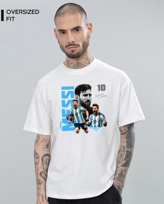 MESSI POSTER T-SHIRT For Men