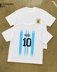 MESSI ARGENTINA STRIPES T-SHIRT For Men