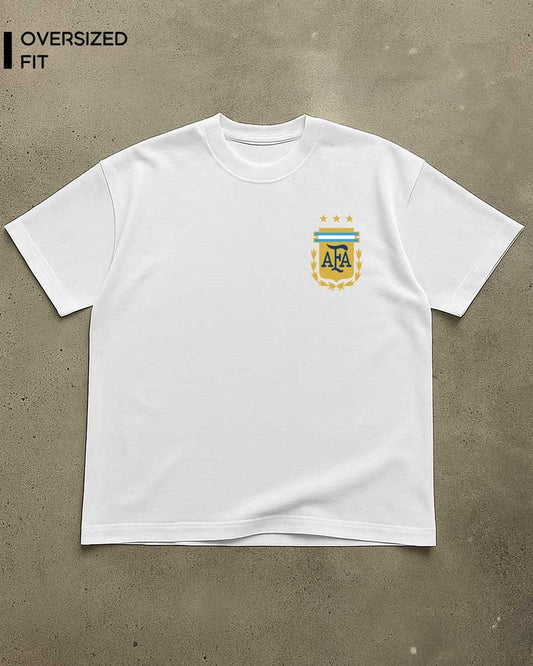 MESSI ARGENTINA STRIPES T-SHIRT For Women
