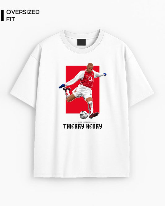 THIERRY HENRY ARTWORK T-SHIRT For Women
