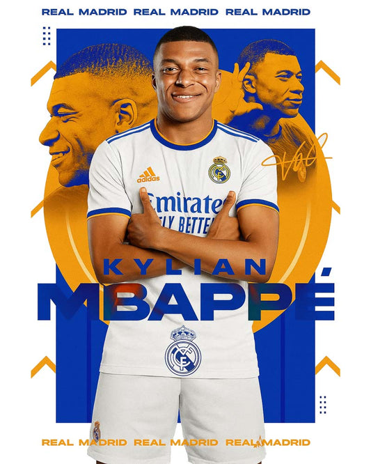 MBAPPE POSTER T-SHIRT For Men