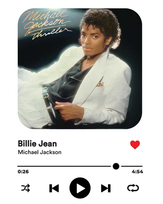 BILLIE JEAN ALBUM ART T-SHIRT