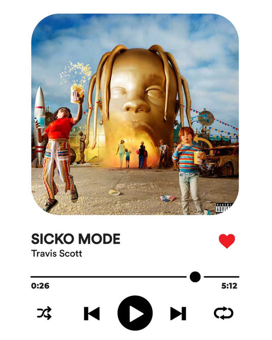TRAVIS SCOTT ALBUM ART T-SHIRT