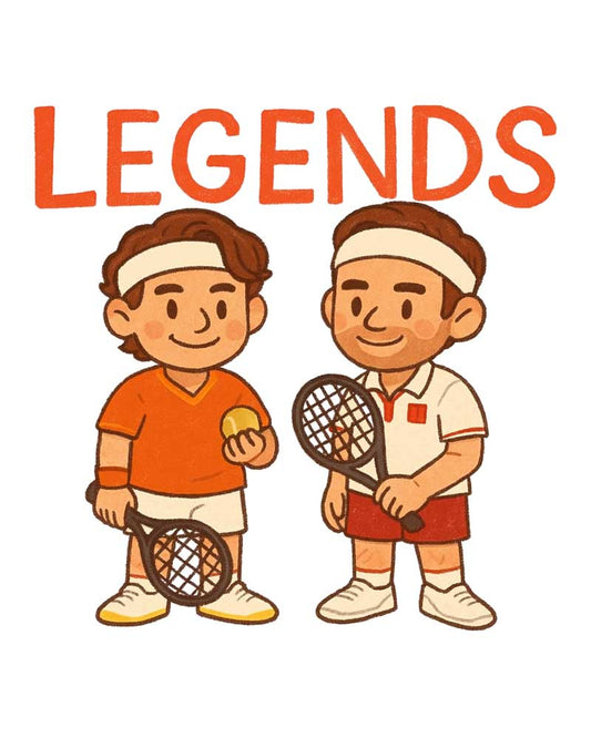 NADAL FEDERER LEGENDS T-SHIRT