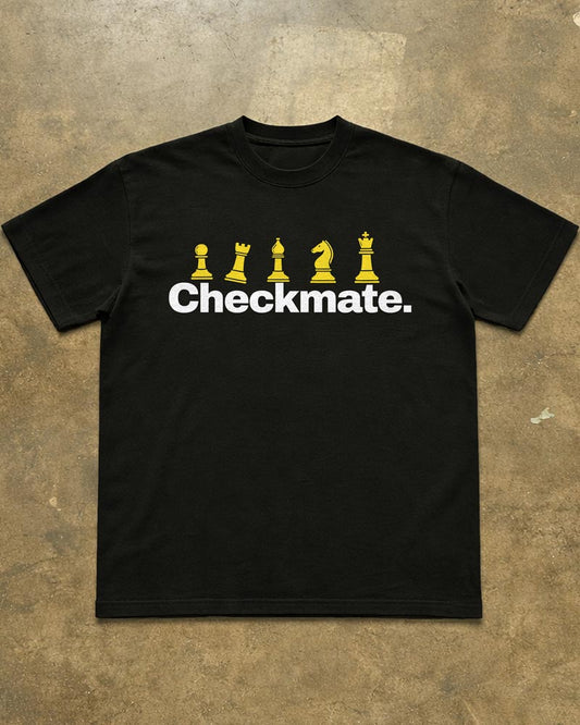 CHECKMATE PIECES T-SHIRT