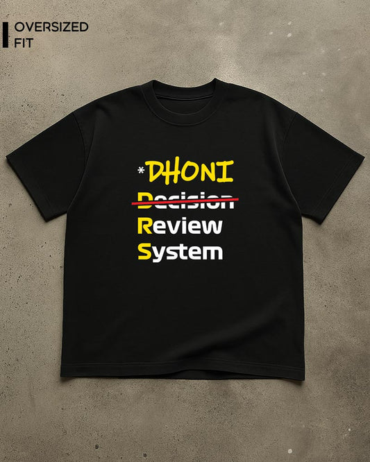DHONI REVIEW SYSTEM T-SHIRT For Men