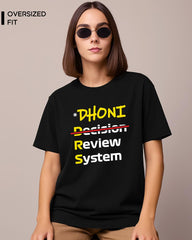 DHONI REVIEW SYSTEM T-SHIRT For Women
