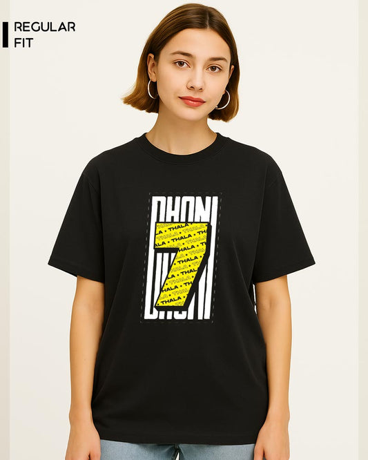 THALA 7 ARTWORK T-SHIRT For Women