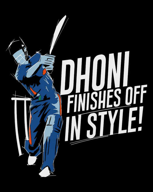 DHONI FINISHER T-SHIRT For Men