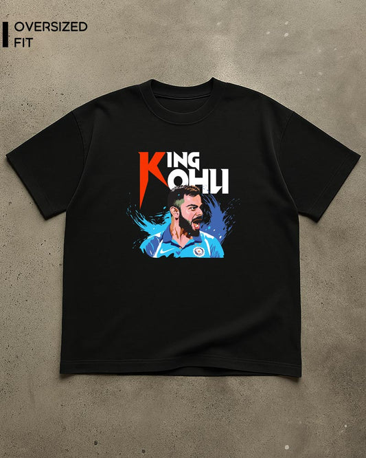KING KOHLI ARTWORK T-SHIRT For Men