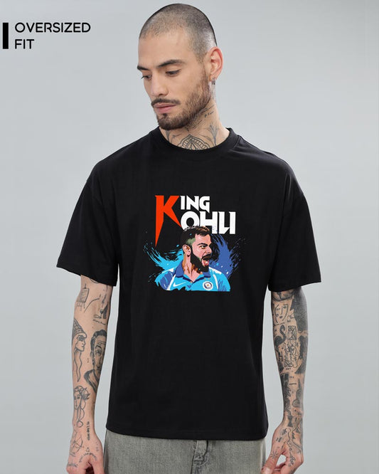 KING KOHLI ARTWORK T-SHIRT For Men