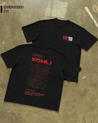 VIRAT KOHLI WAVE T-SHIRT For Women