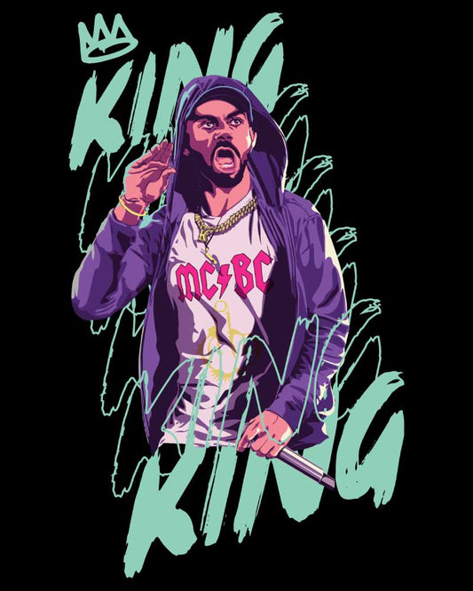 VIRAT KOHLI GRAPHIC T-SHIRT For Men