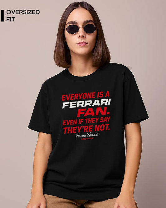 FERRARI FAN T-SHIRT For Women