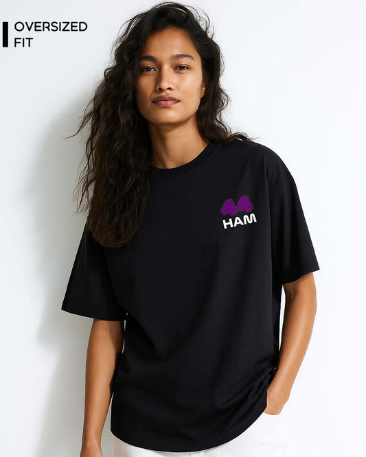 LEWIS HAMILTON PURPLE ARTWORK T-SHIRT For Women