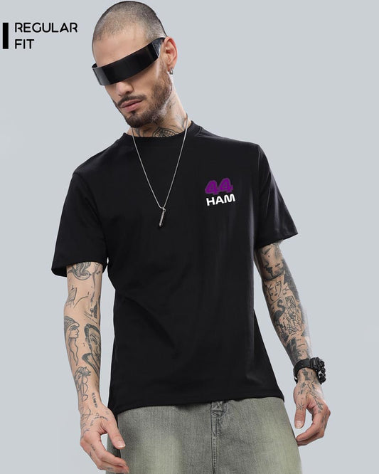 LEWIS HAMILTON PURPLE ARTWORK T-SHIRT For Men
