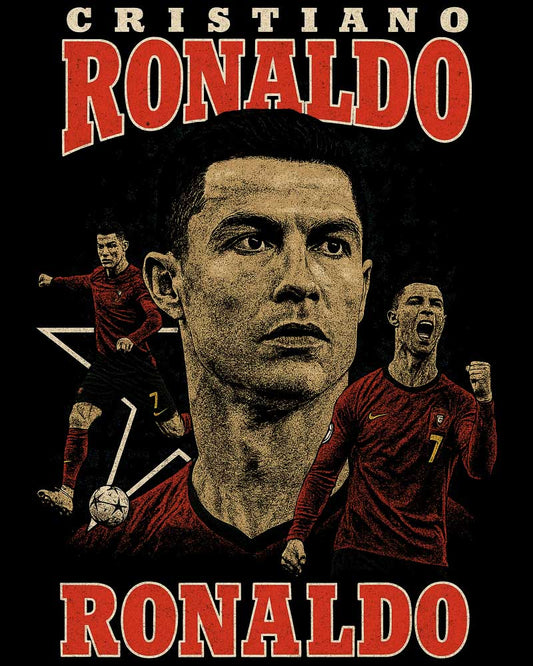 RONALDO POSTER T-SHIRT For Men