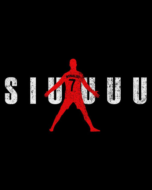 RONALDO SIUUU T-SHIRT For Men