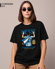 MESSI ARGENTINA WC T-SHIRT For Women