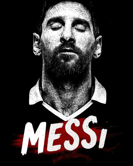 MESSI GRUNGE T-SHIRT