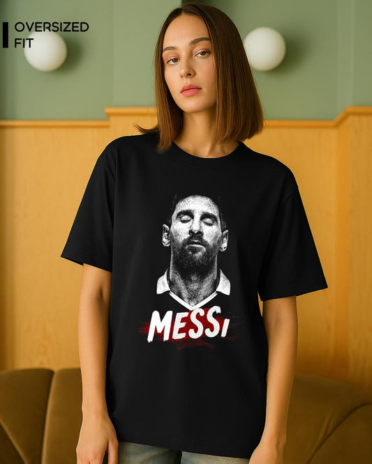 MESSI GRUNGE T-SHIRT For Women