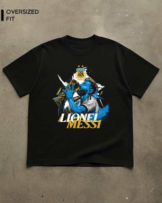 MESSI PORTRAIT T-SHIRT For Women