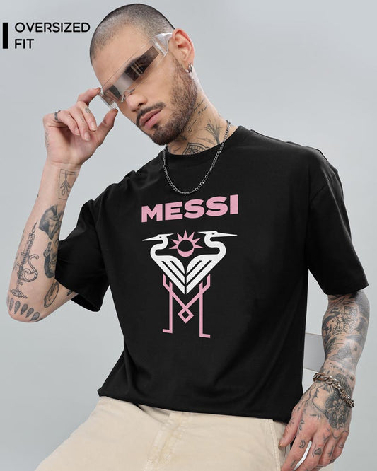 MESSI INTER MIAMI BADGE T-SHIRT For Men