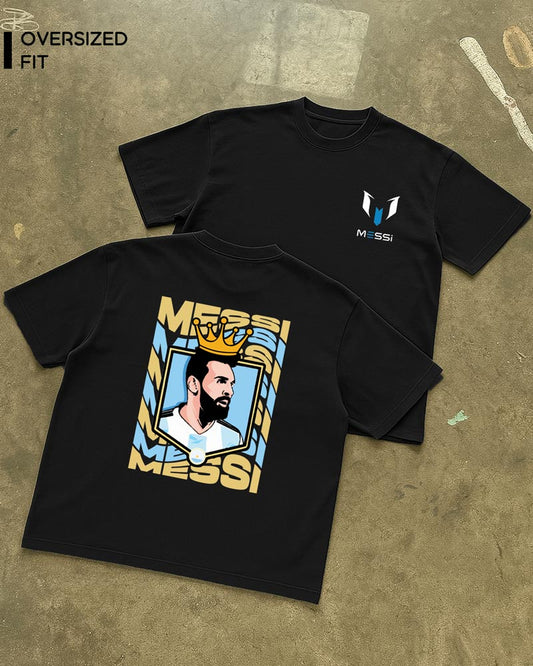 LIONEL MESSI ARTWORK T-SHIRT For Women