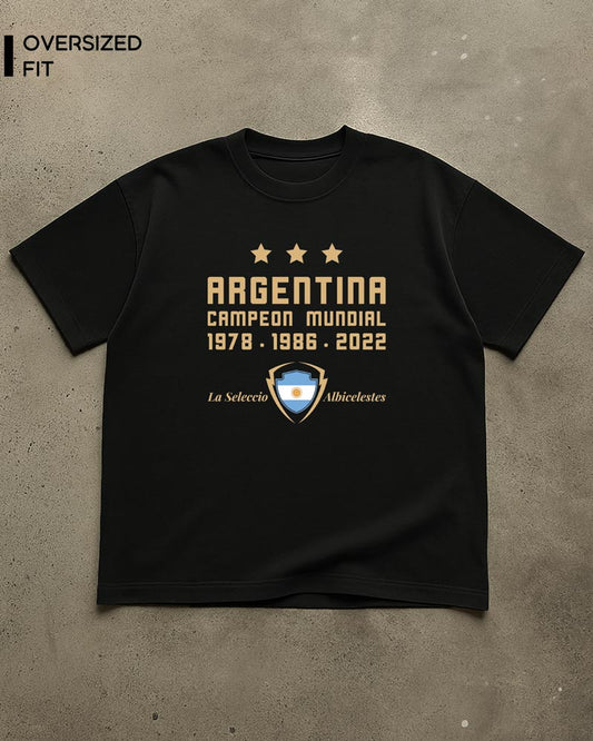 ARGENTINA CHAMPIONS T-SHIRT For Women