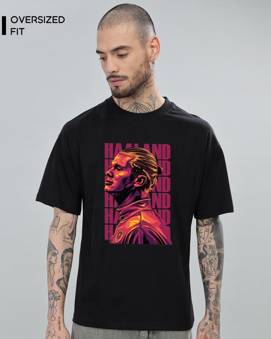 ERLING HAALAND ARTWORK T-SHIRT For Men