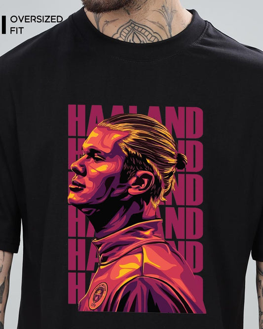 ERLING HAALAND ARTWORK T-SHIRT For Men