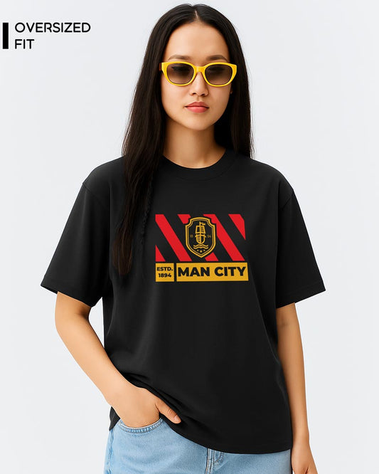 MAN CITY ESTD 1894 T-SHIRT For Women