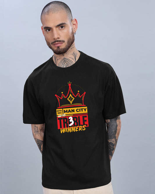 MAN CITY TREBLE T-SHIRT