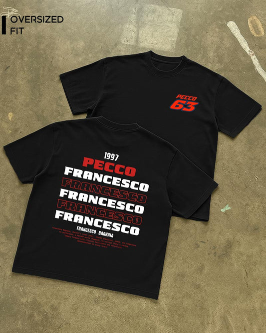 PECCO BAGNAIA WAVE T-SHIRT