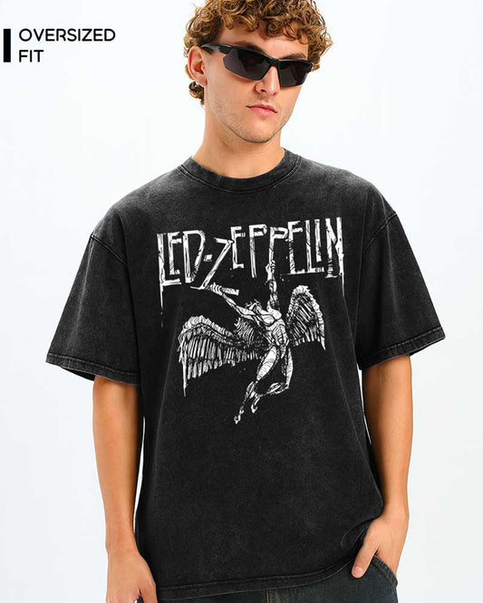 LED ZEPPELIN ANGEL OVERSIZED T-SHIRT