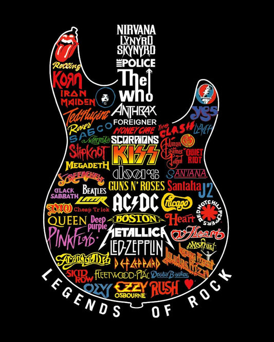 LEGENDS OF ROCK T-SHIRT