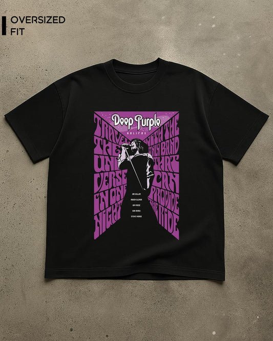DEEP PURPLE TOUR POSTER T-SHIRT