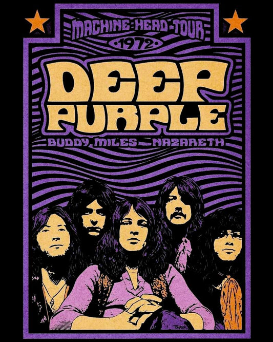 DEEP PURPLE T-SHIRT