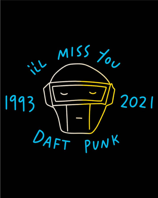 MISS YOU DAFT PUNK T-SHIRT