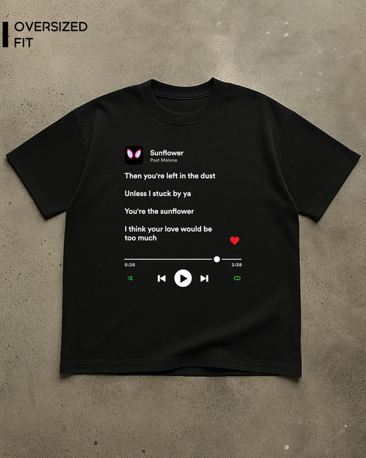POST MALONE SUNFLOWER T-SHIRT